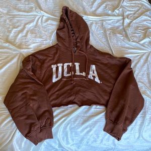 Cropped UCLA hoodie